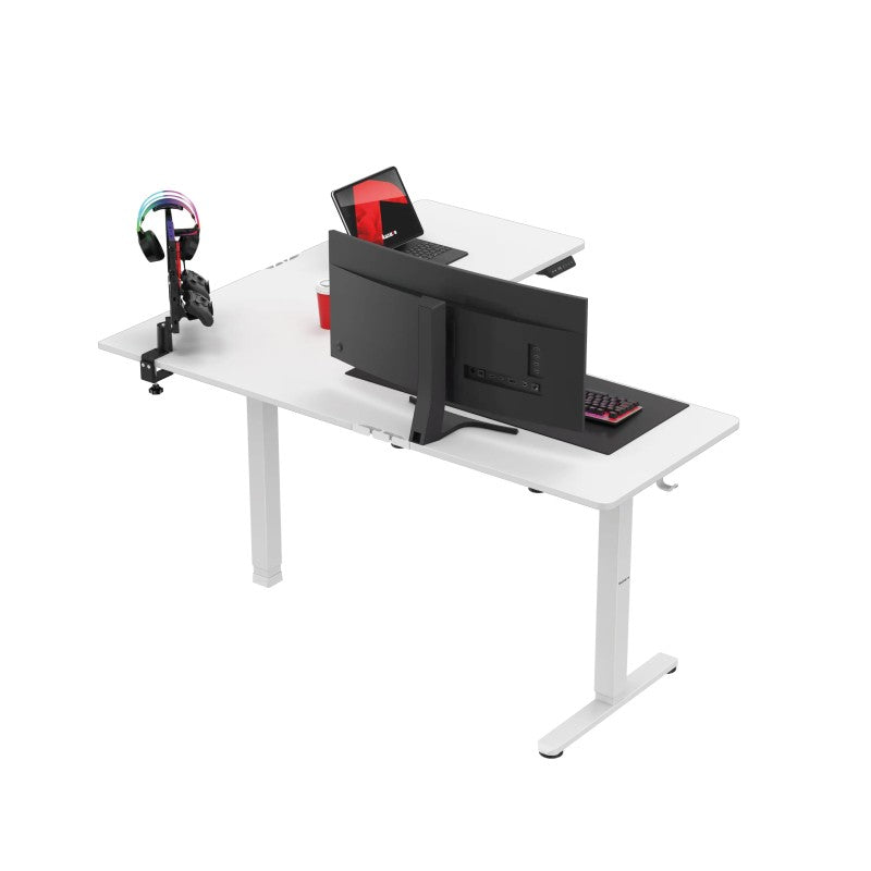 Huzaro Hero 9.5 White 160 cm električni kutni gaming stol - slika 6