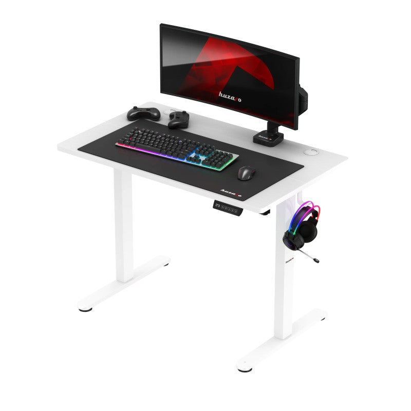 Huzaro Hero 7.9 White 100 cm električni gaming stol - slika 9