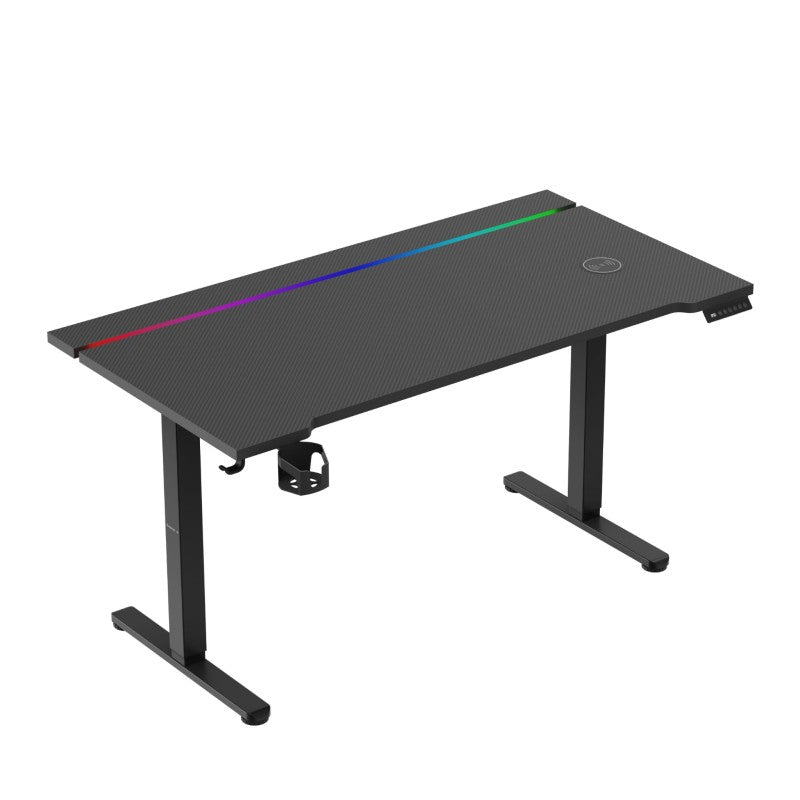 Huzaro Hero 8.7 RGB Black 140 cm električni podizni stol za gaming - slika 2