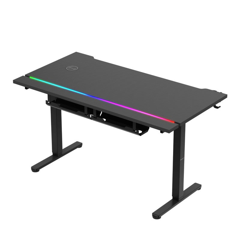 Huzaro Hero 8.7 RGB Black 140 cm električni podizni stol za gaming - slika 5
