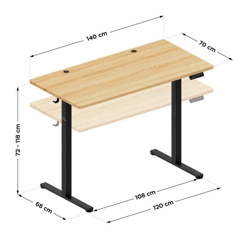 Mark Adler Leader 7.3 Craft 140 cm električni podizni stol - slika 11