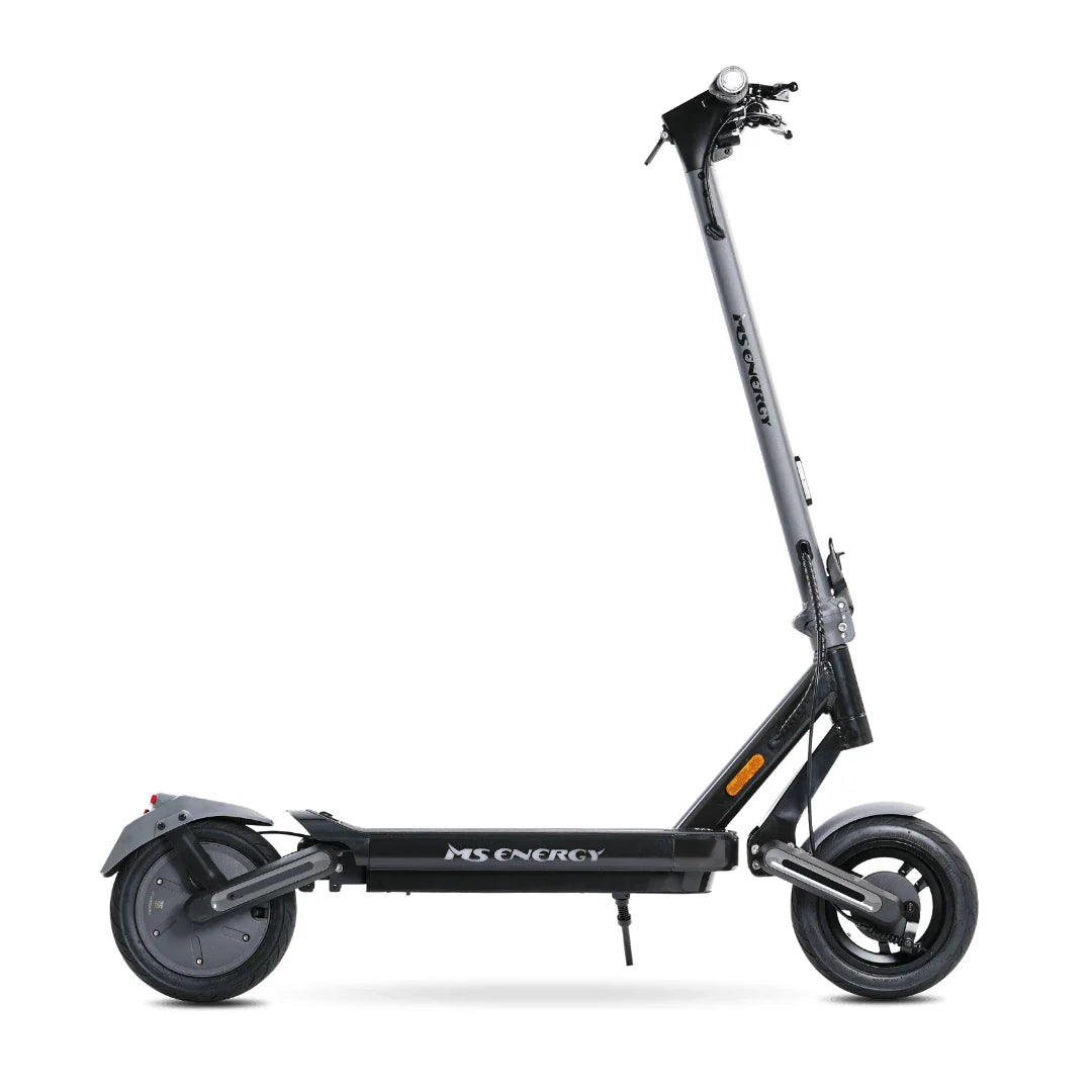 Električni romobil MS Energy Mentor 500 sivi profilni prikaz na bijeloj pozadini