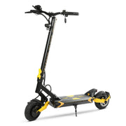 Električni romobil Teverun Blade Mini Ultra crno-žute boje, bočni pogled na bijeloj pozadini