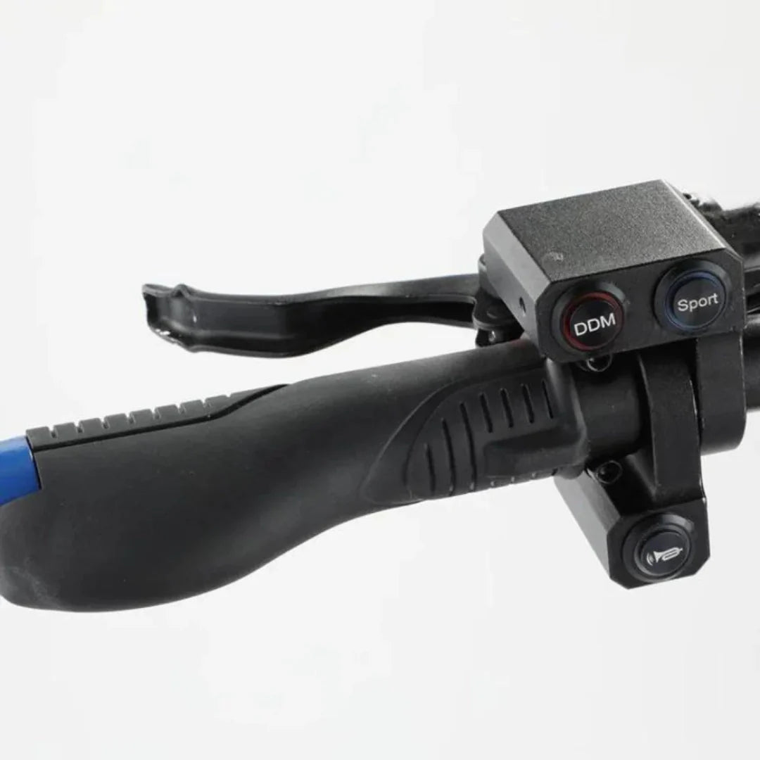 Upravljač električnog romobila Vsett 11 Plus s tipkama za DDM sportski način rada i sirenu