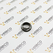 Metalni element za montažu upravljačkog stupa Veleco broj 02 crne boje pogled odozgo