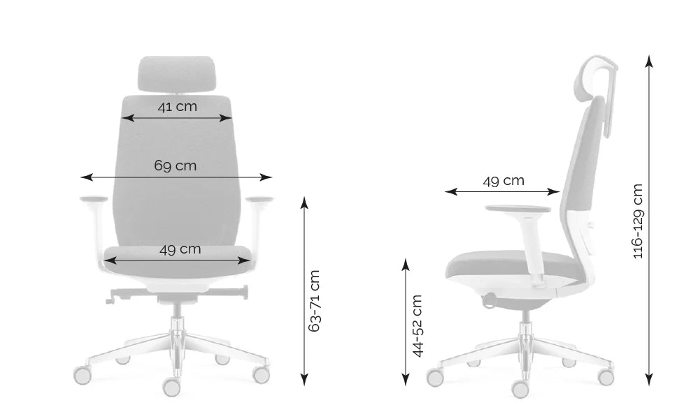 Ergonomska uredska stolica Ergovision Comfort