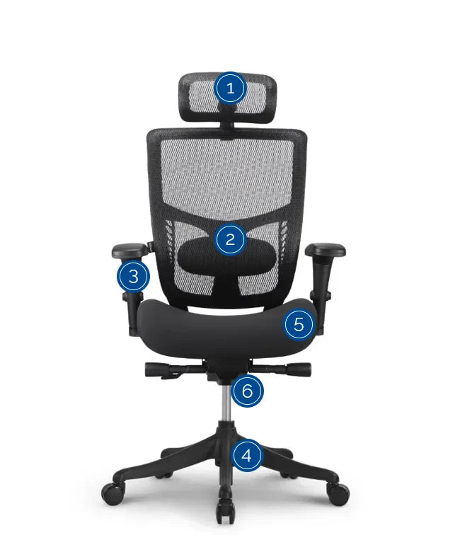 Ergonomska uredska stolica Ergovision Erg PRO