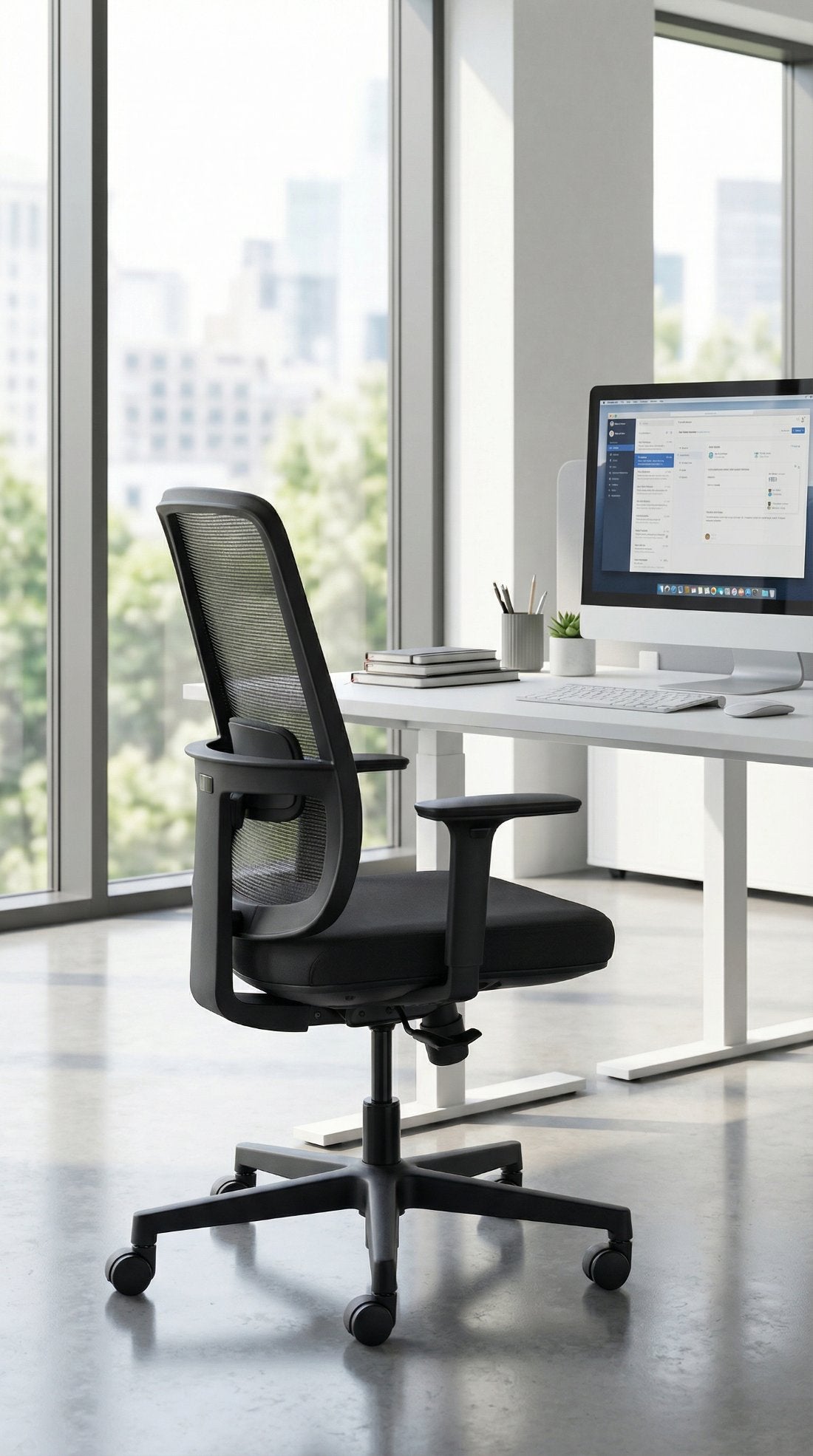 Ergonomska uredska stolica Ergovision Ergo Basic W