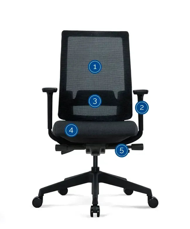 Ergonomska uredska stolica Ergovision Expert W