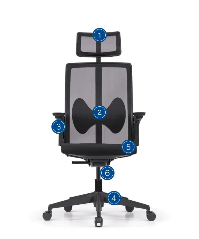 Ergonomska uredska stolica Ergovision Magnus