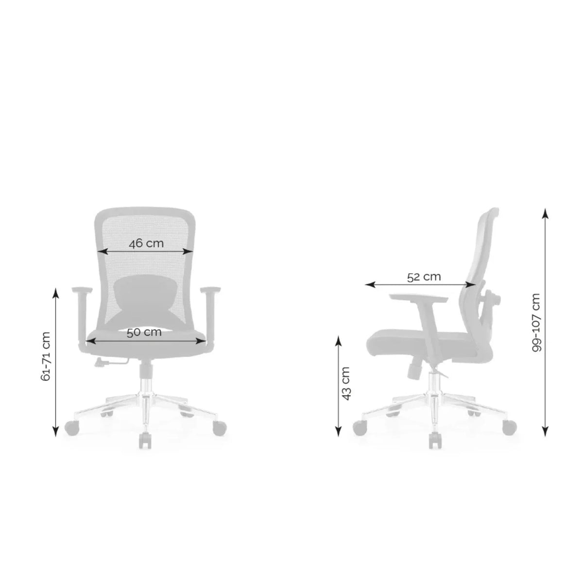 Ergonomska uredska stolica Ergovision Nexus W