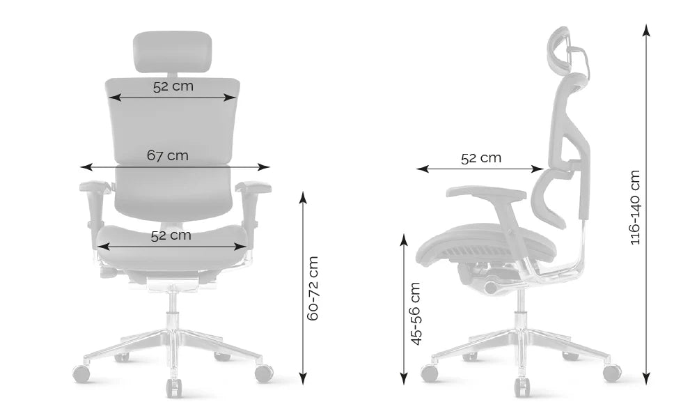 Ergonomska uredska stolica Ergovision Smart Deluxe