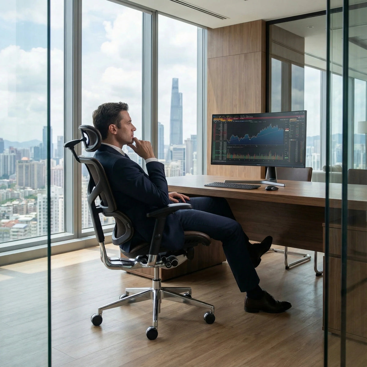 Ergonomska uredska stolica Ergovision Smart Deluxe