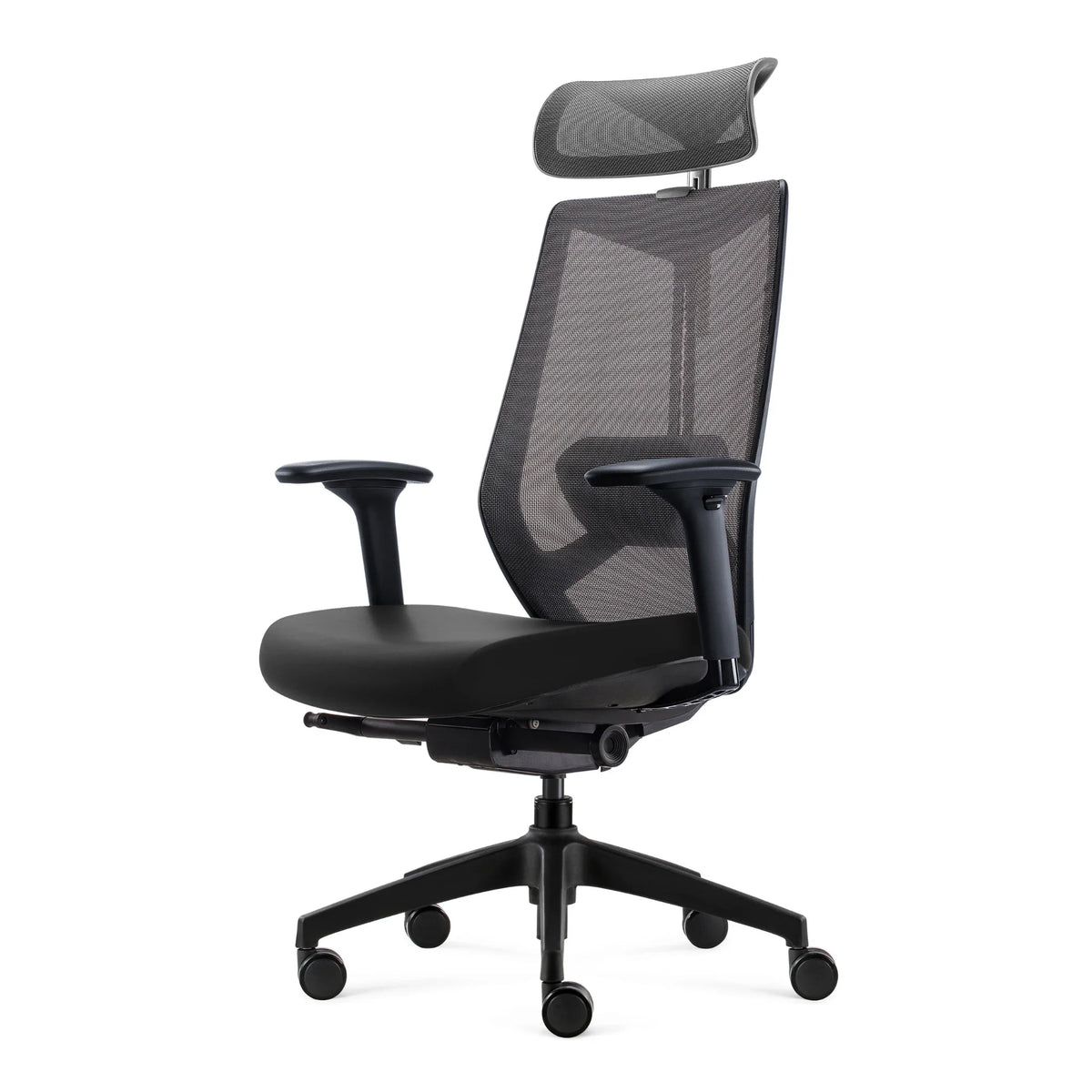 Proizvod je ergonomska uredska stolica, točnije model Spectra. Stolica se odlikuje elegantnim dizajnom s mrežastim naslonom za prozračnost, podstavljenim sjedalom, podesivim naslonima za ruke i naslonom za glavu, a sve je podržano bazom s pet krakova s kotačićima za mobilnost.