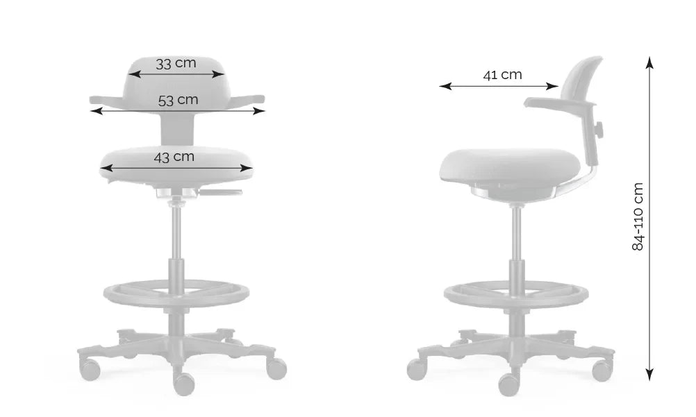 Ergonomska uredska stolica Ergovision Spring
