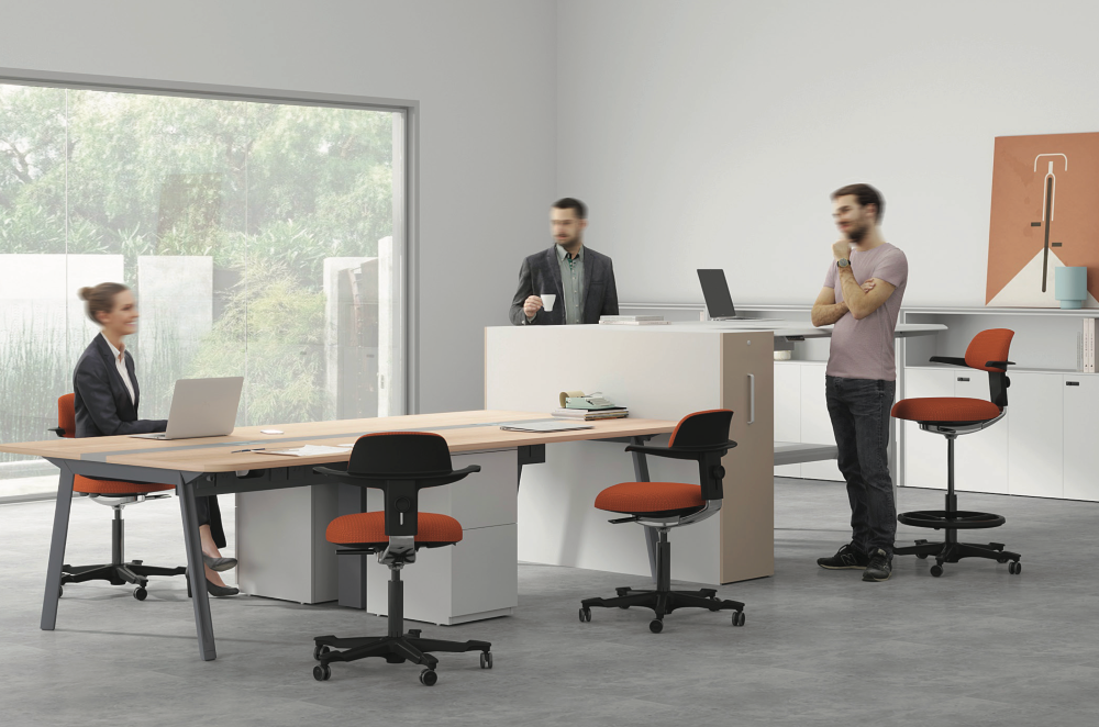 Ergonomska uredska stolica Ergovision Spring