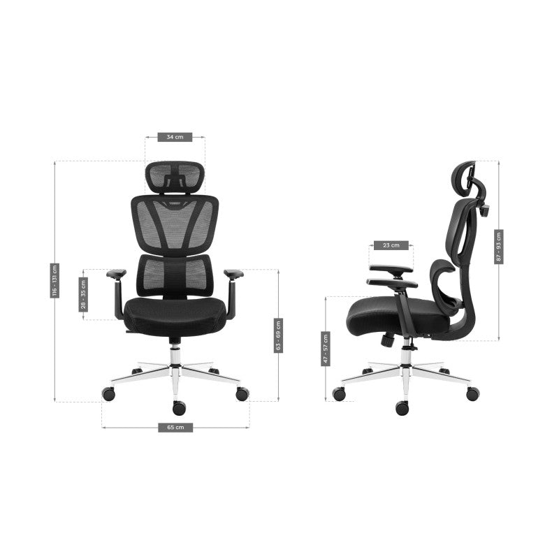Mark Adler Expert 4.6 Black ergonomska stolica - slika 14