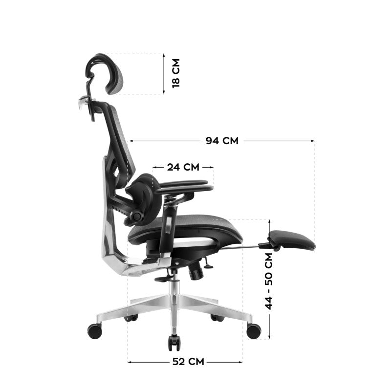 Mark Adler Expert 9.6 Black ergonomska stolica - slika 8