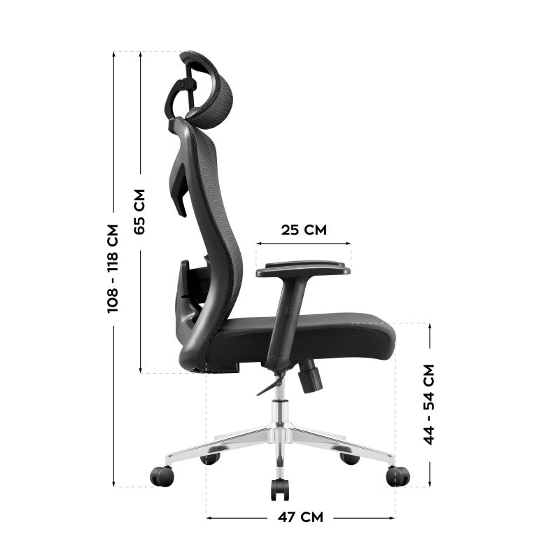 Mark Adler Ergonomska uredska stolica Manager 2.6 Black - slika 5