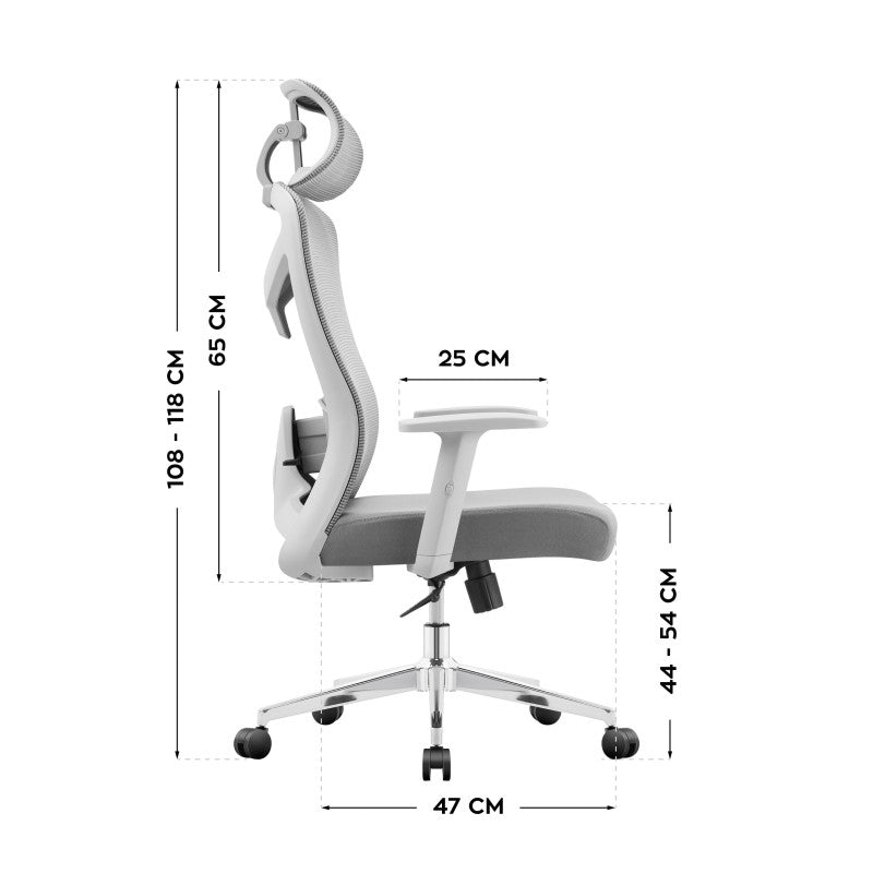 Mark Adler Ergonomska uredska stolica Manager 2.6 Grey - slika 5