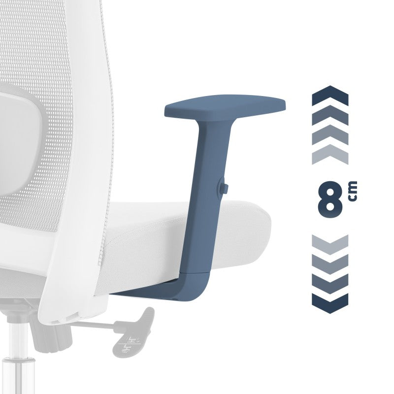 Mark Adler Ergonomska uredska stolica Manager 2.6 Grey - slika 7