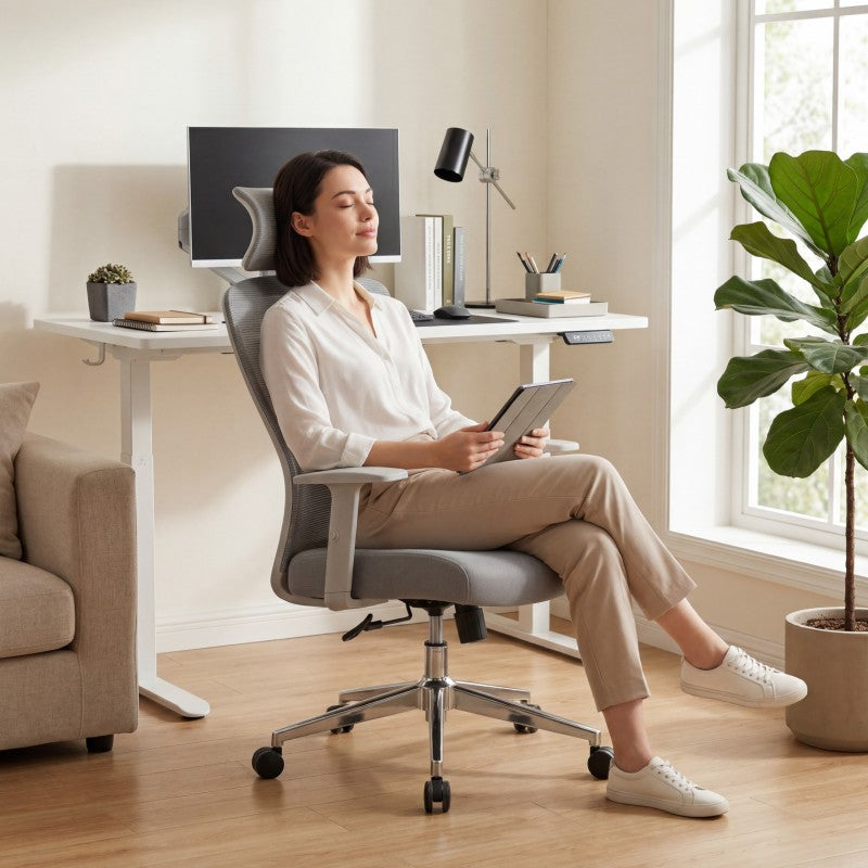 Mark Adler Ergonomska uredska stolica Manager 2.6 Grey - slika 14