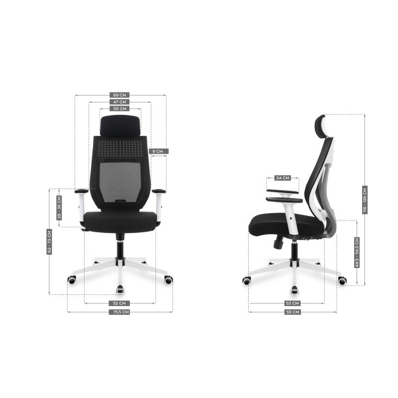 Mark Adler Manager ergonomska stolica 3.9 Black - slika 7