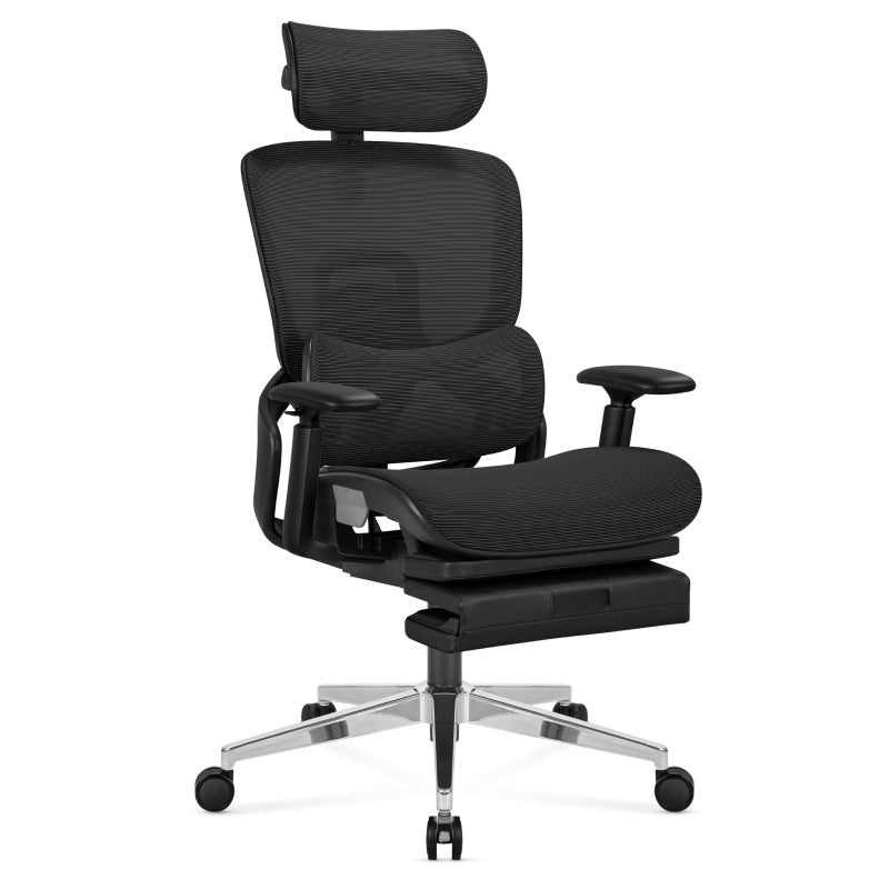 Mark Adler Ergonomska stolica s osloncem za noge Expert 9.3 Black - slika 1