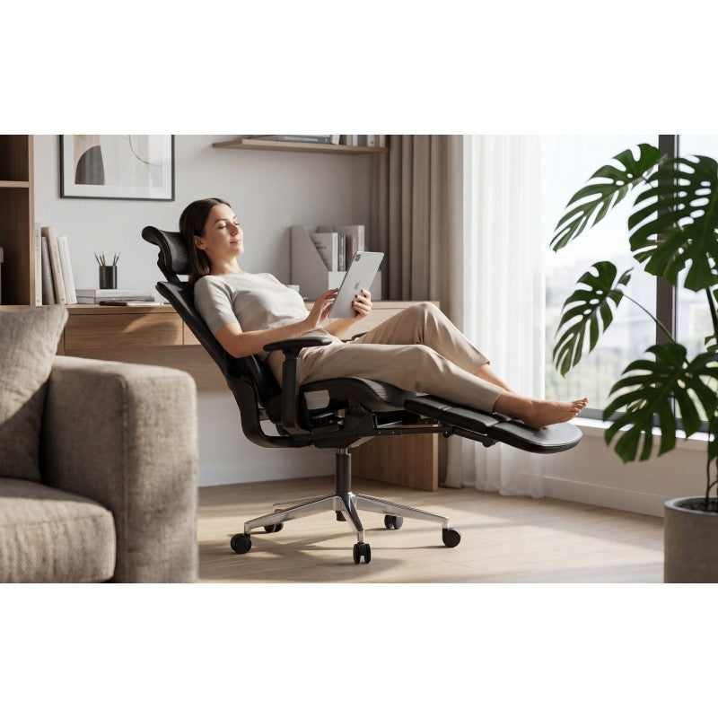 Mark Adler Ergonomska stolica s osloncem za noge Expert 9.3 Black - slika 4