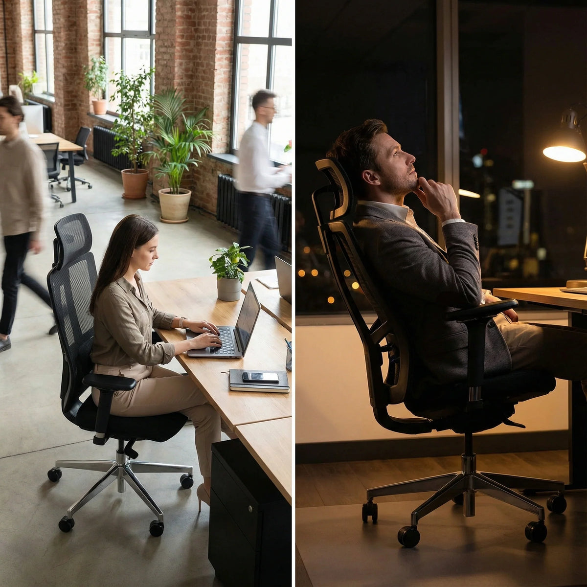 Ergonomska uredska stolica Stema Akcent PLUS