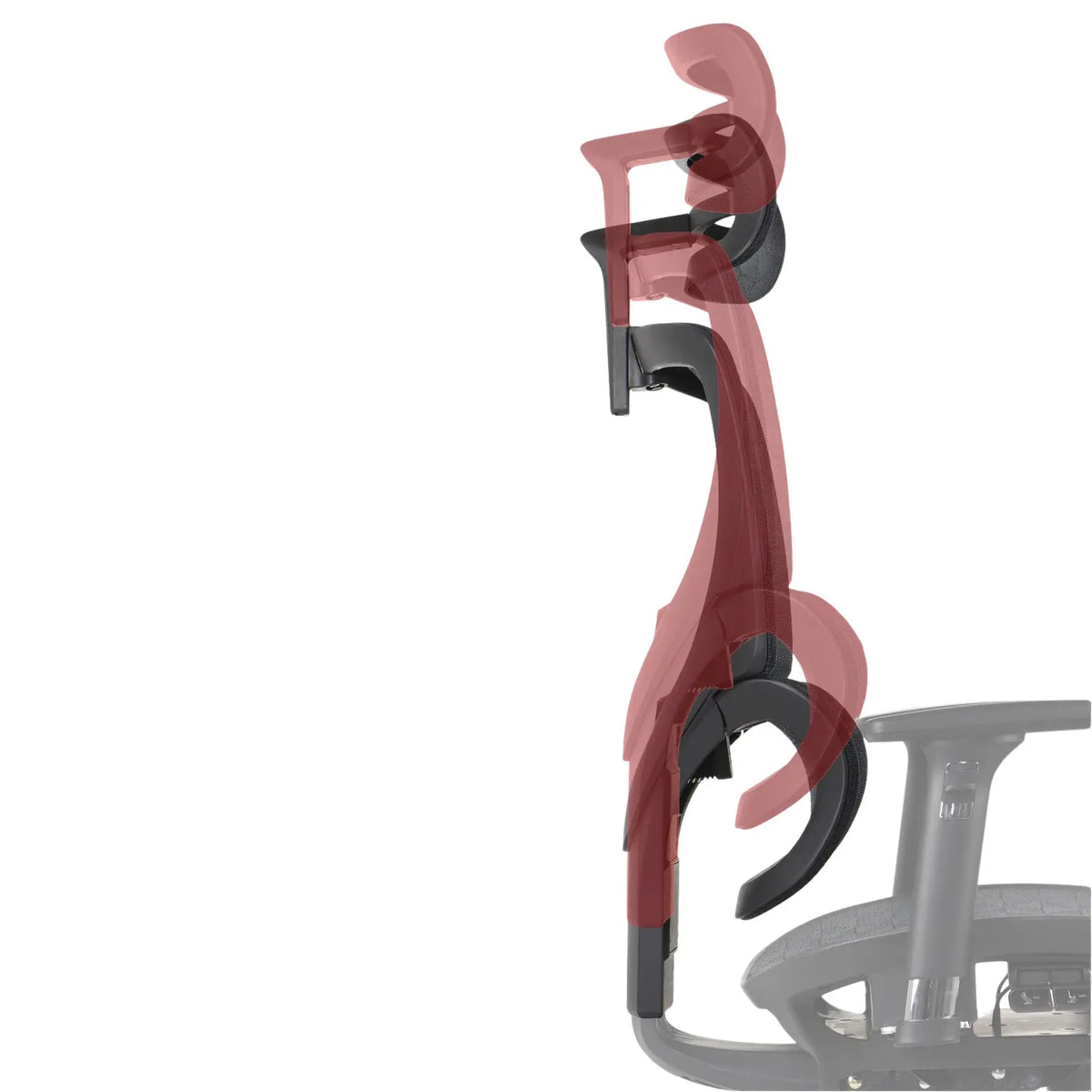Slika prikazuje ergonomsku uredsku stolicu, točnije model Ergonew S1. Prikazuje podesivi dizajn naslona za ruke na stolici, ističući njezine ergonomske značajke s ciljem pružanja udobnosti i potpore tijekom dugotrajne uporabe. Čini se da stolica ima modernu estetiku s fokusom na funkcionalnost.