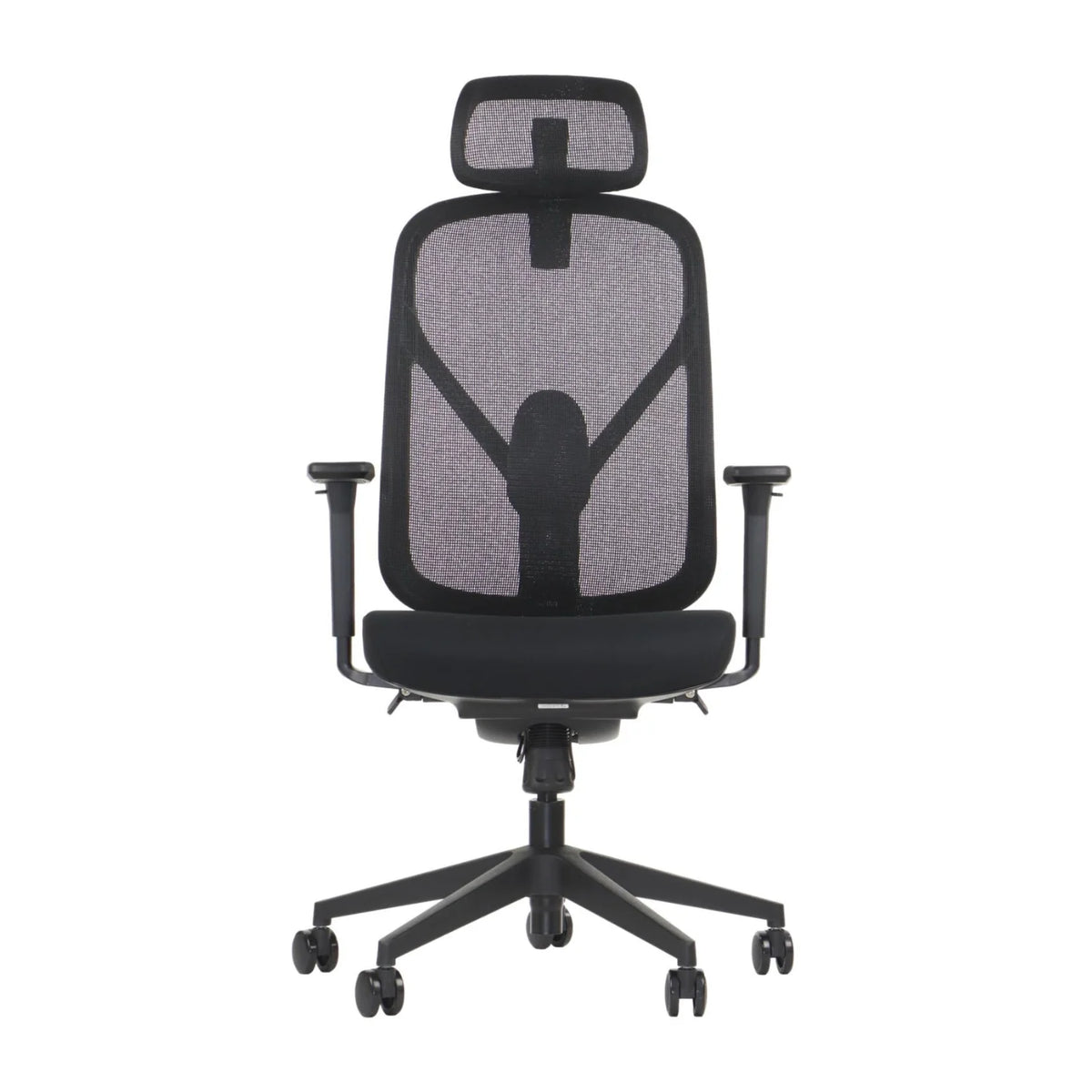 Proizvod je ergonomska uredska stolica, točnije model Larck. Stolica ima mrežasti naslon za leđa za prozračnost, podstavljeno sjedalo za udobnost i podesive naslone za ruke. Njezin dizajn uključuje naslon za glavu i bazu s pet zvjezdica s kotačićima za mobilnost.