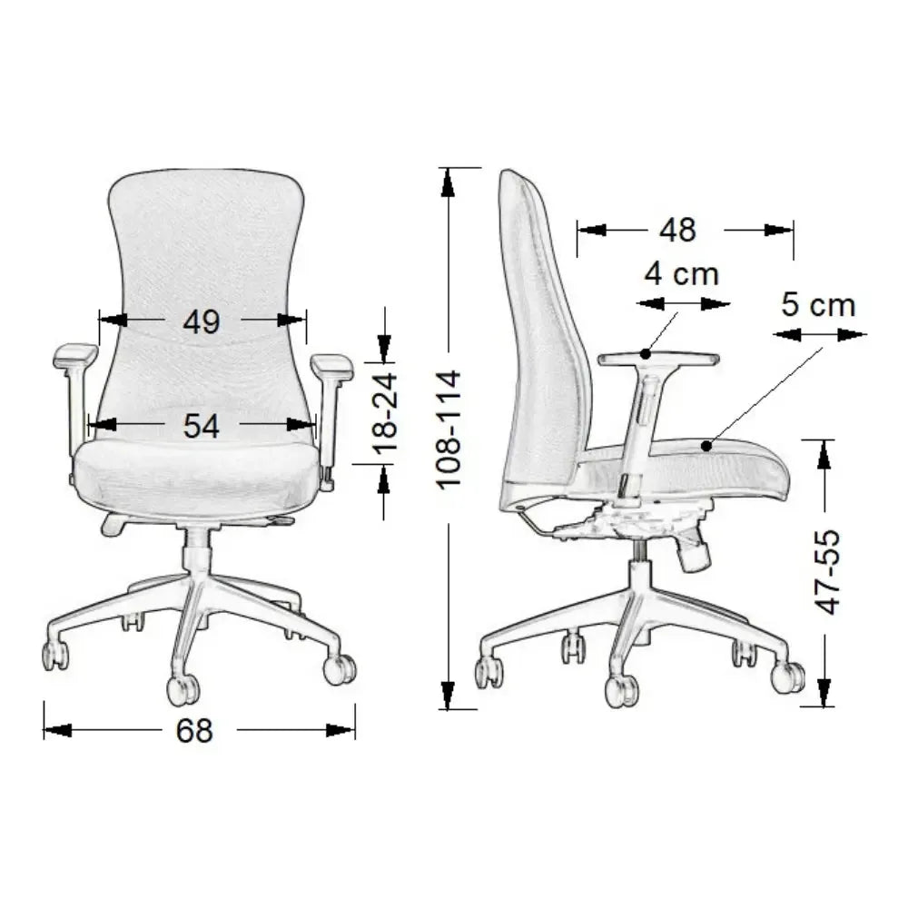 Ergonomska uredska stolica KENTON