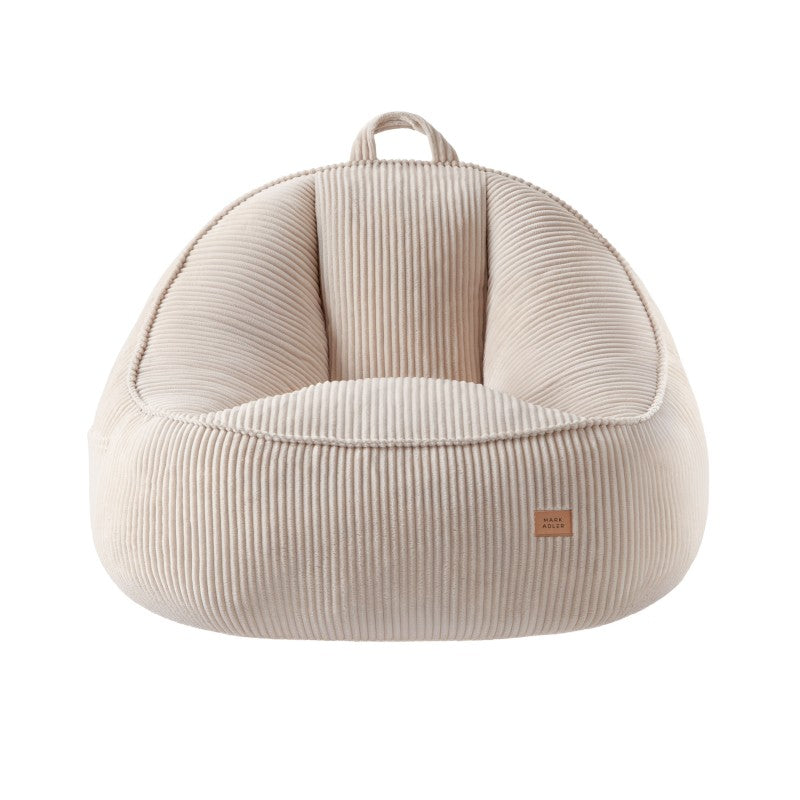 Mark Adler Samtasta fotelja vreća s naslonom Comfy 4.0 Beige - slika 4