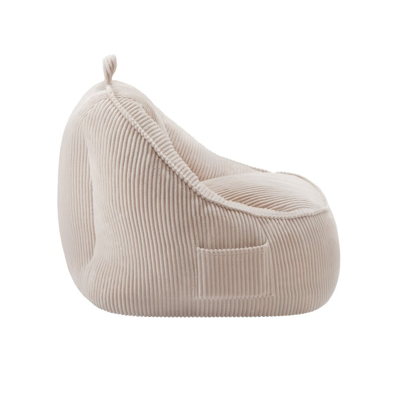 Mark Adler Samtasta fotelja vreća s naslonom Comfy 4.0 Beige - slika 7