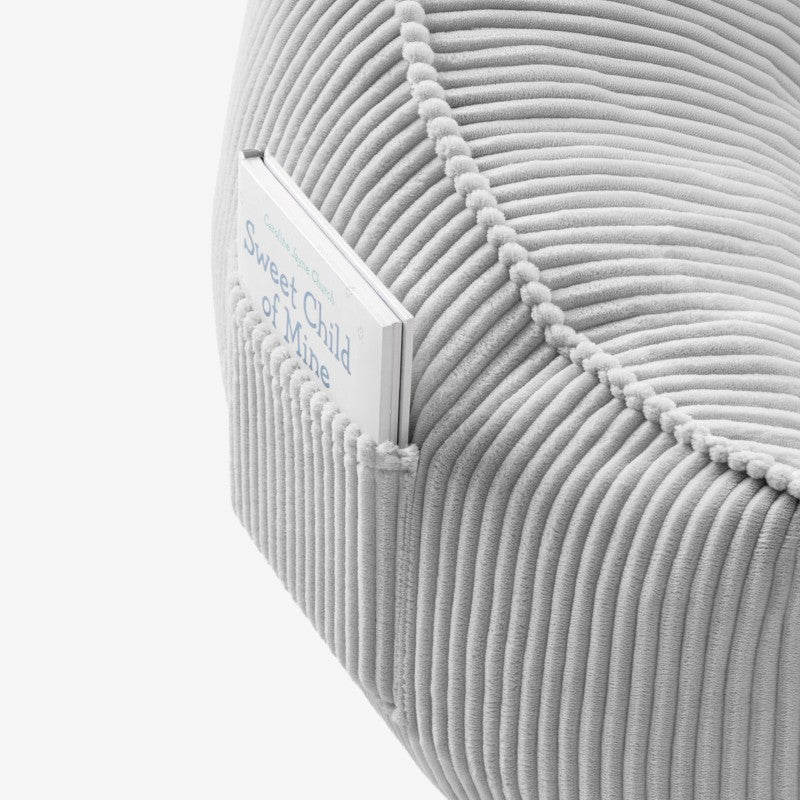 Mark Adler samtasta vreća za sjedenje s naslonom Comfy 4.0 Grey - slika 5