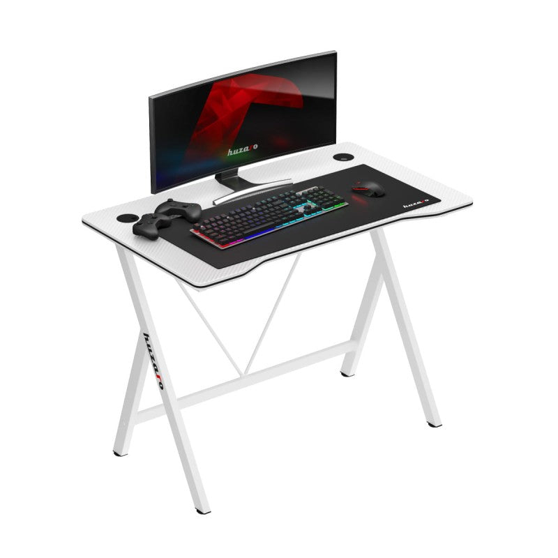 Huzaro Hero 1.4 White 100 cm gaming stol - slika 1