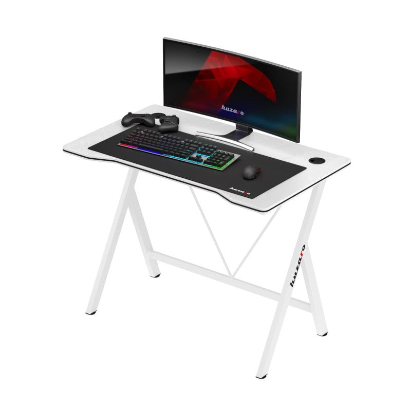 Huzaro Hero 1.4 White 100 cm gaming stol - slika 11