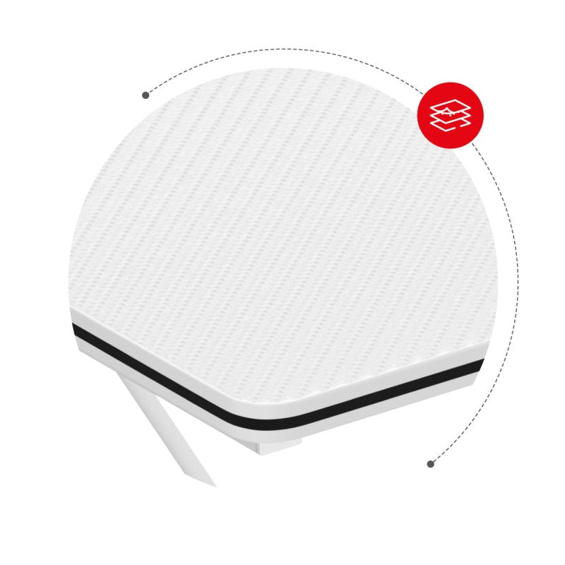 Huzaro Hero 1.4 White 100 cm gaming stol - slika 13