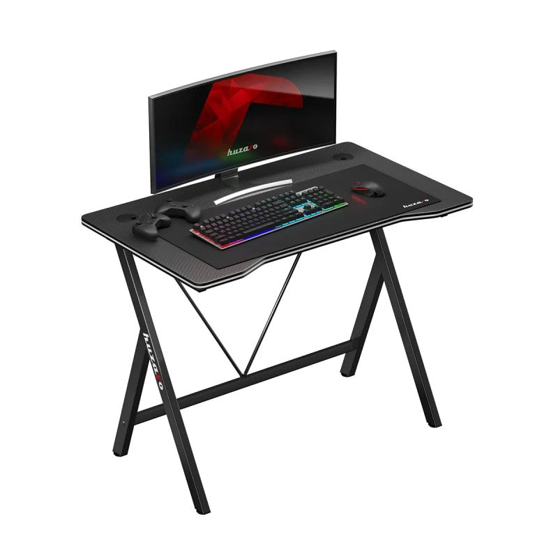 Huzaro Hero 1.4 Black 100 cm gaming stol - slika 1