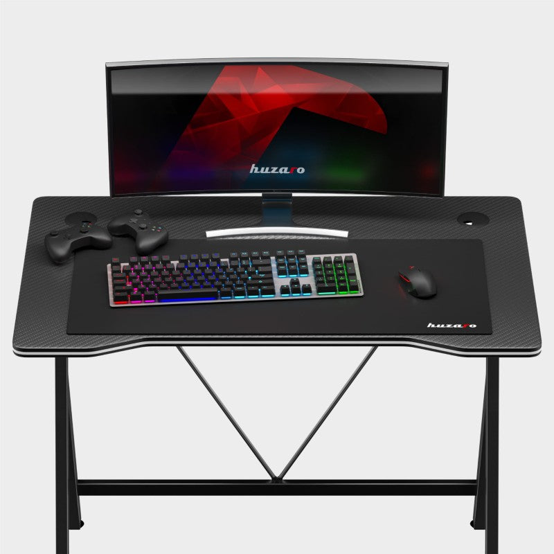 Huzaro Hero 1.4 Black 100 cm gaming stol - slika 3