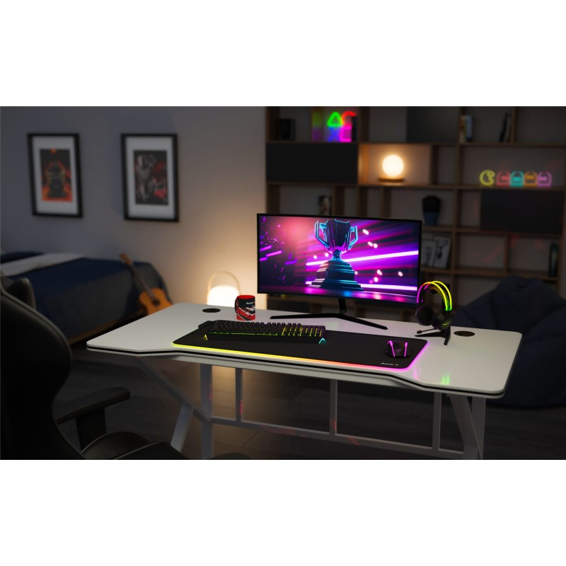 Huzaro Hero 1.6 White 120 cm gaming stol - slika 11