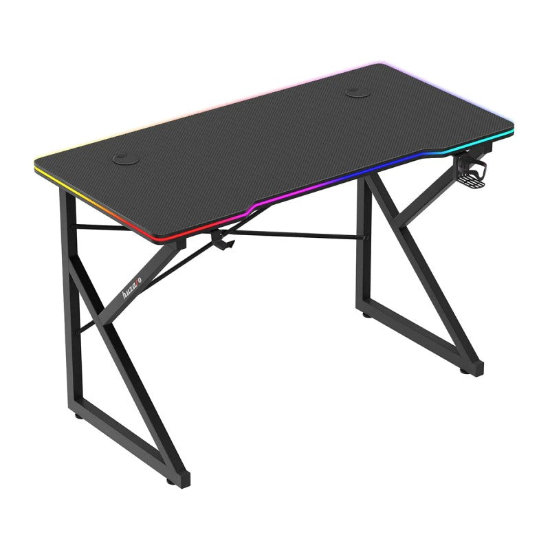 Huzaro Hero 1.7 RGB Black 120 cm gaming stol - slika 2
