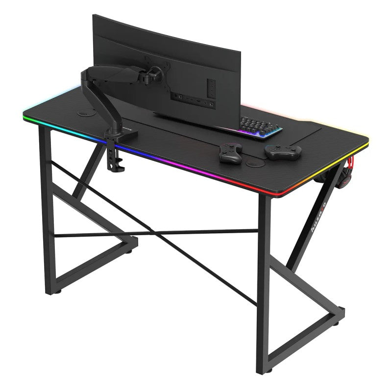 Huzaro Hero 1.7 RGB Black 120 cm gaming stol - slika 6