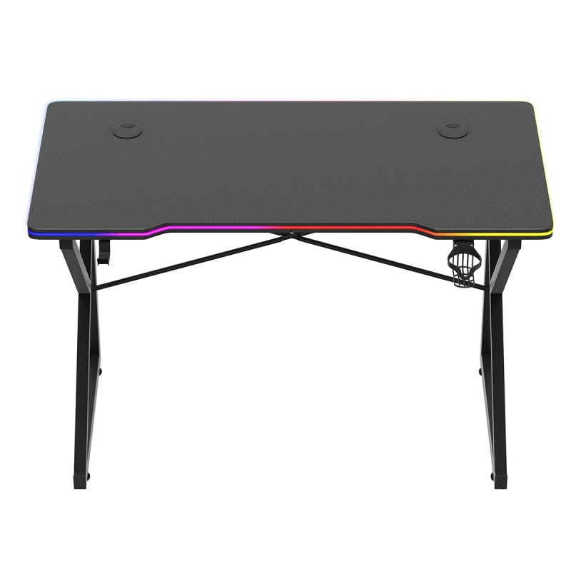 Huzaro Hero 1.7 RGB Black 120 cm gaming stol - slika 9
