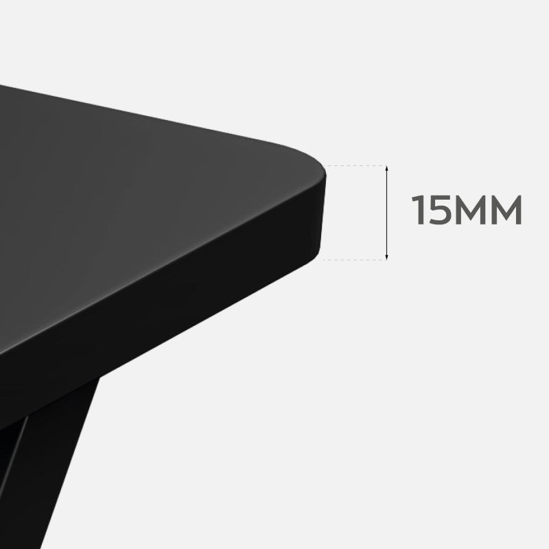 Huzaro Hero 1.8 Black 100 cm gaming stol - slika 4