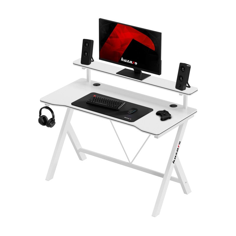 Huzaro Hero 1.9 White 120 cm gaming stol - slika 10