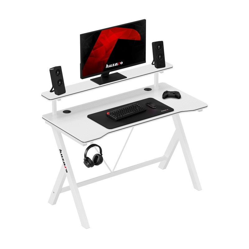 Huzaro Hero 1.9 White 120 cm gaming stol - slika 15