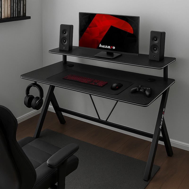 Huzaro Hero 1.9 Black 120 cm gaming stol - slika 7