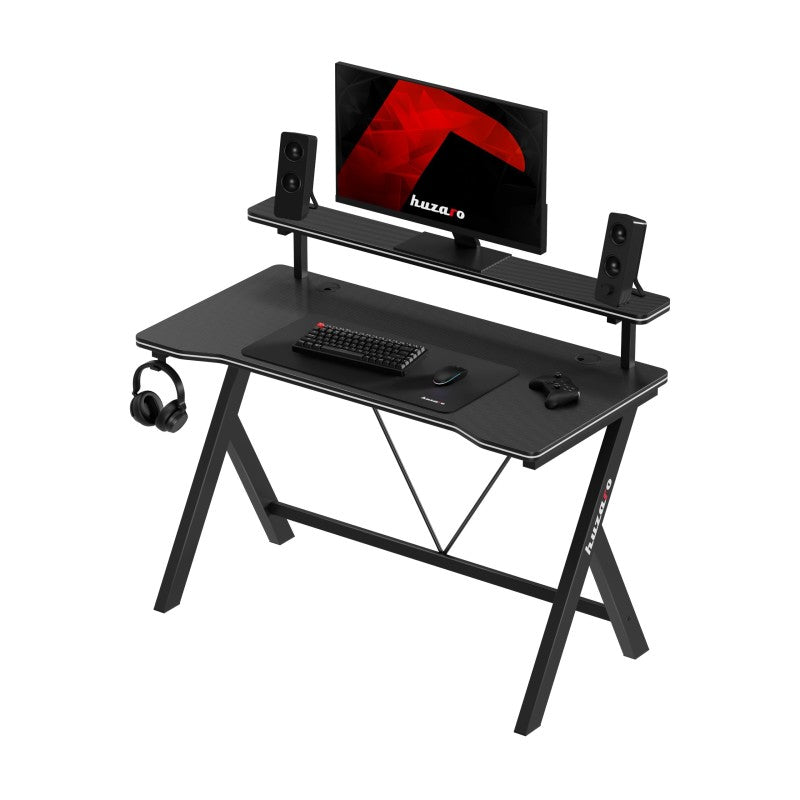 Huzaro Hero 1.9 Black 120 cm gaming stol - slika 11